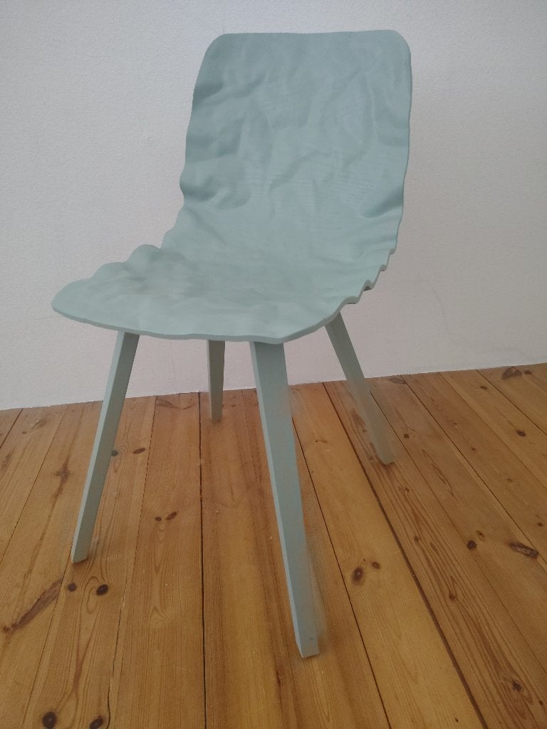 00's Designstoel Dent Wood B504 (Blå Station), Overige kleuren, Ophalen of Verzenden, Zo goed als nieuw, Eén