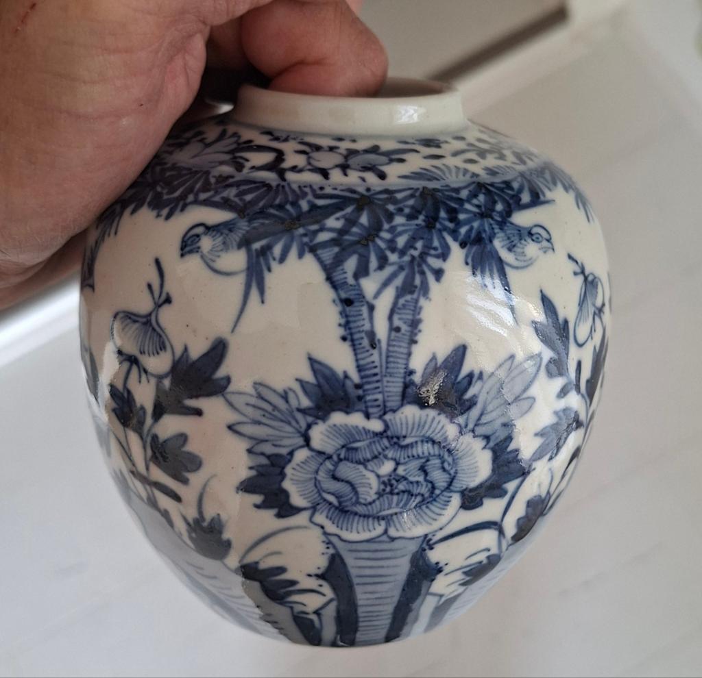 19e eeuw Chinese gemberpot Export porselein, Ophalen of Verzenden
