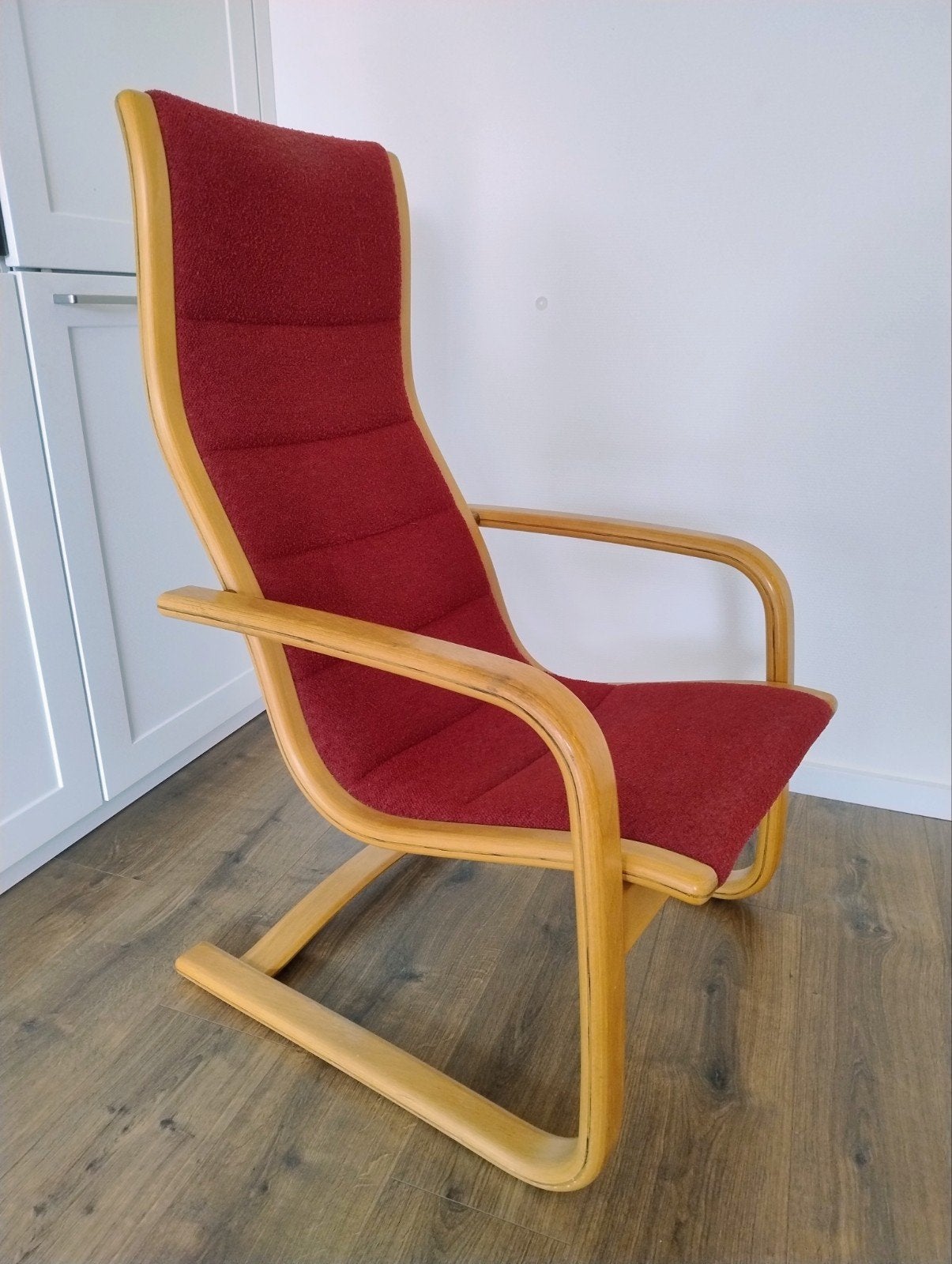 Swedese Lamello fauteuil, Huis en Inrichting, Ophalen, Hout, Gebruikt, 75 tot 100 cm