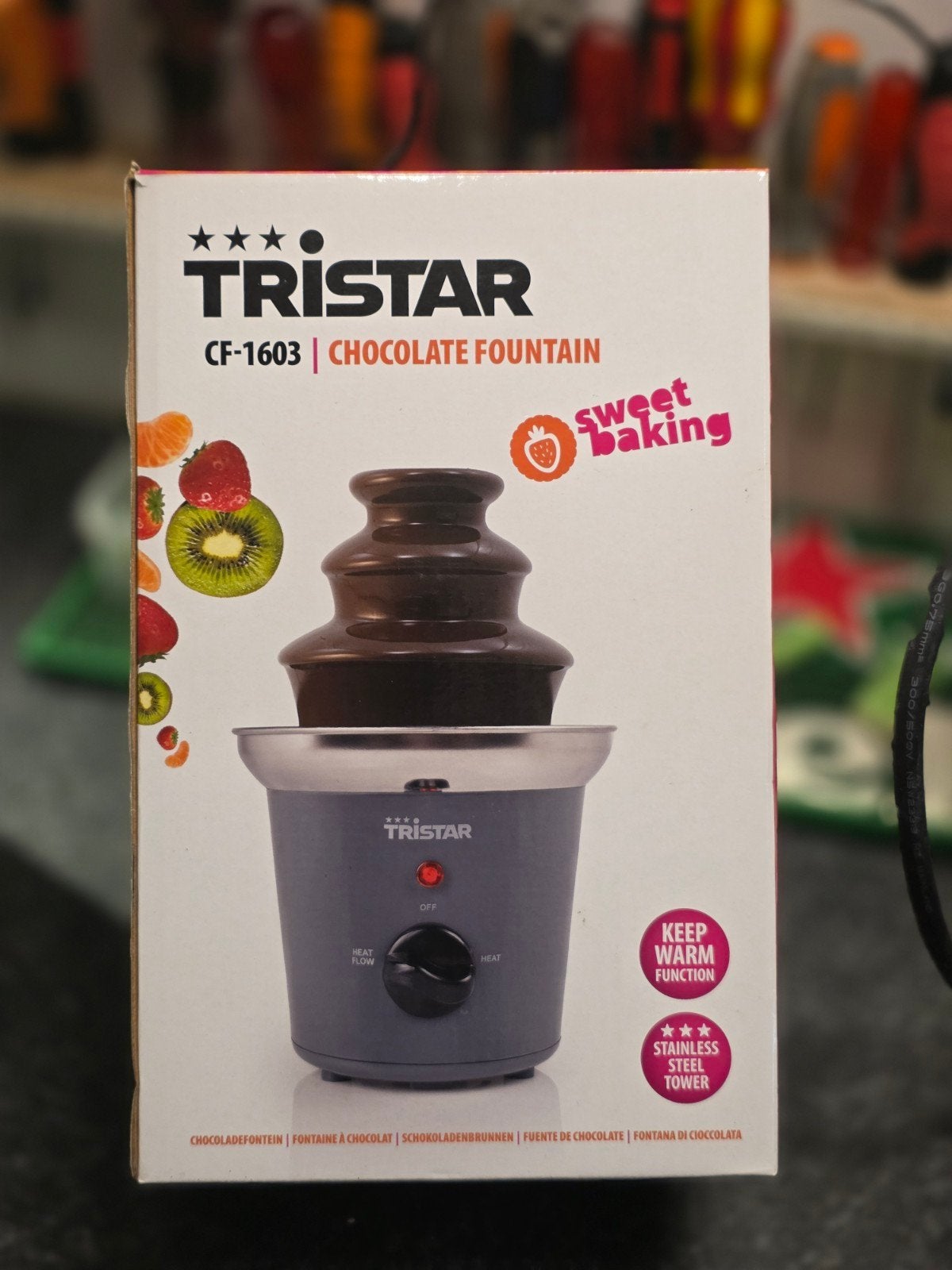 Tristar chocolade fontein - Nieuw in doos!, Ophalen of Verzenden, Nieuw