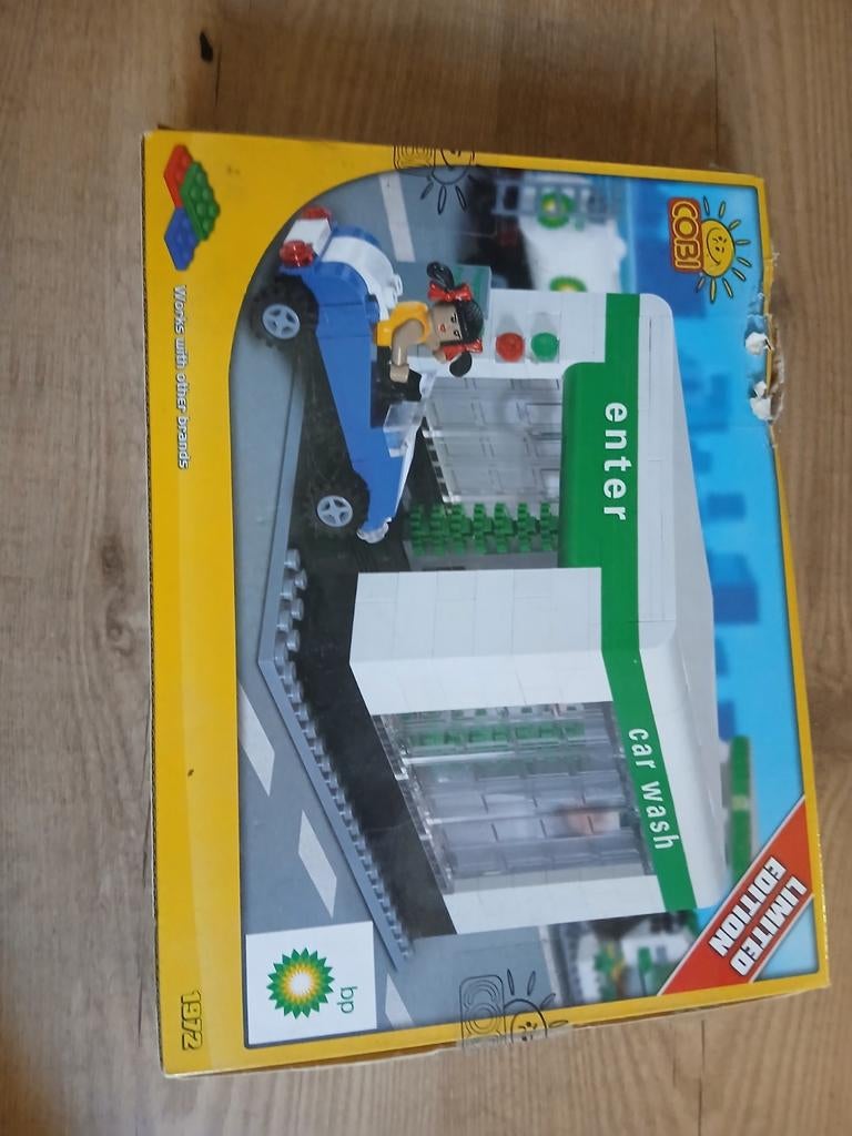 COBI BP Carwash Bouwpakket - Limited Edition, Ophalen of Verzenden, Gebruikt, Overige merken