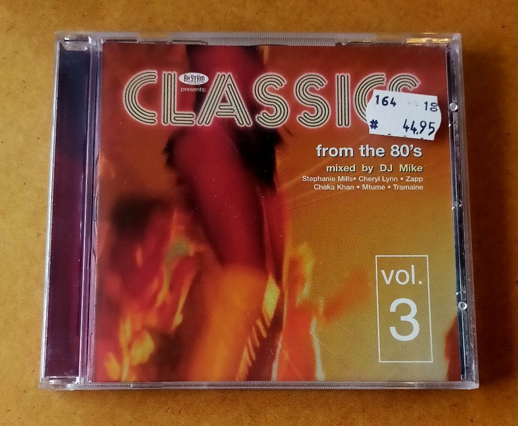Classics From The 80's Volume 3 CD DJ Mike