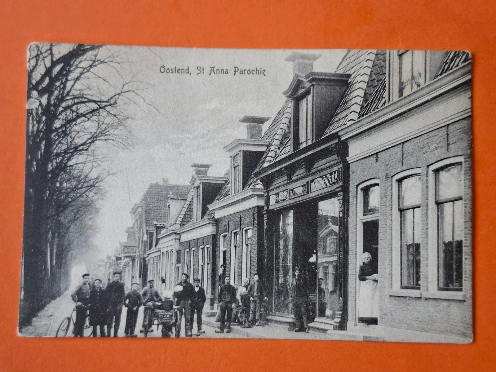 St. Anna-Parochie met volk, DI 52, Ophalen of Verzenden, Voor 1920, Zeeland