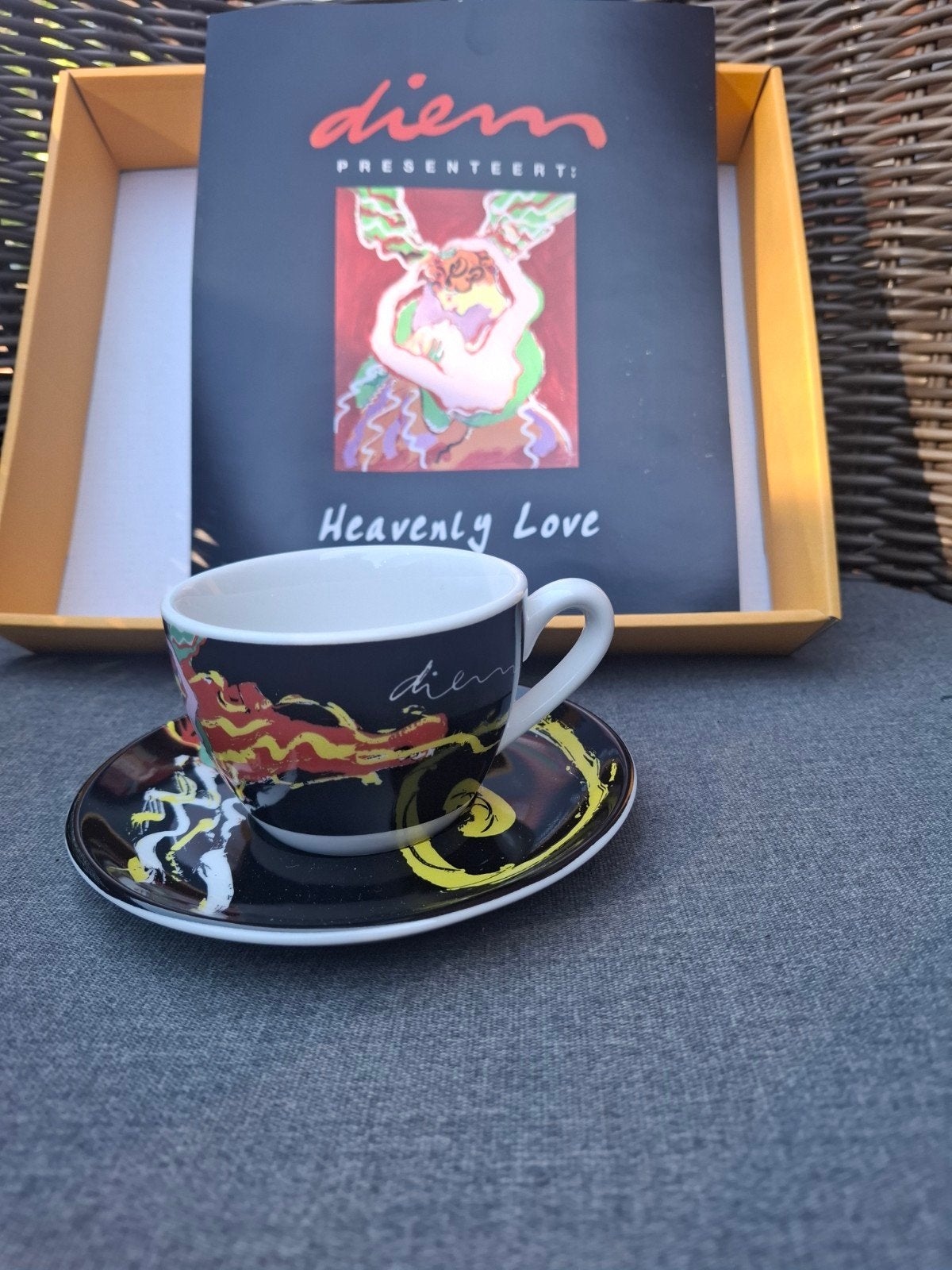 Peter Diem Heavenly Love Kop en Schotels - Collectoritems, Antiek en Kunst, Ophalen