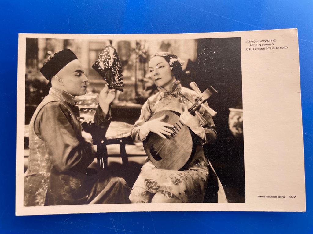 ansichtkaart / kaart van Helen Hayes, Ramon Navarro., Verzenden, 1920 tot 1940, Sterren en Beroemdheden