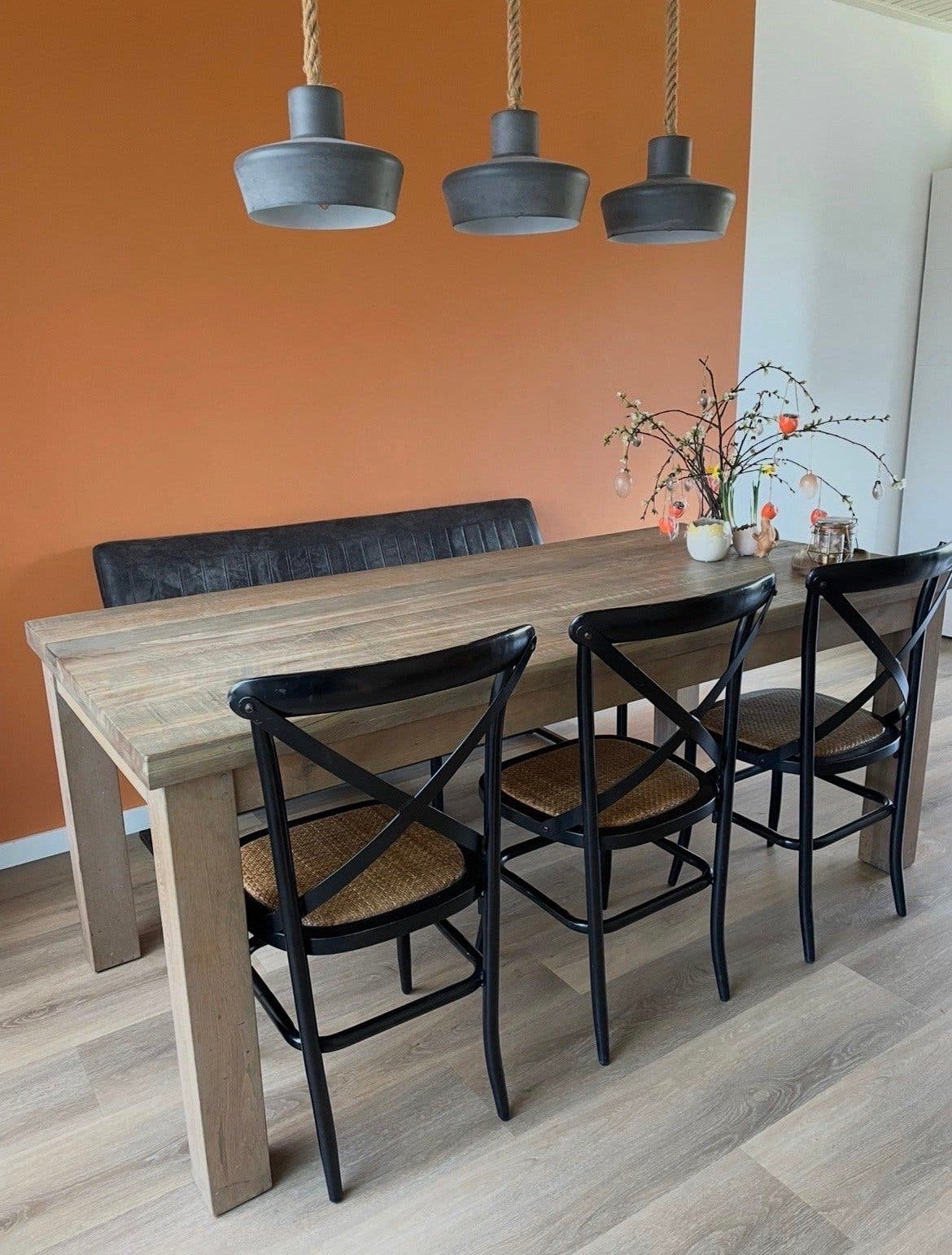 Gratis robuste 6 persoons tafel, Ophalen, Zo goed als nieuw