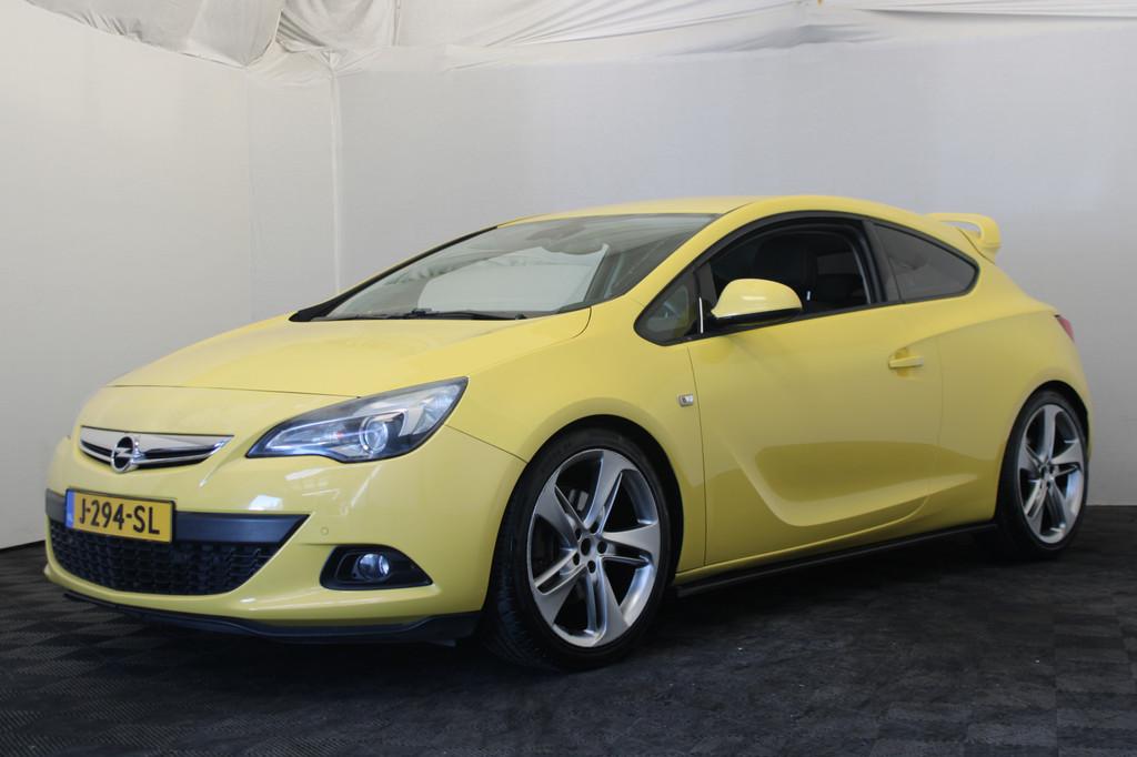 Opel Astra GTC 1.6 Turbo Sport |Stoel/Stuur verw.|, Euro 5, Stof, Gebruikt, Zwart