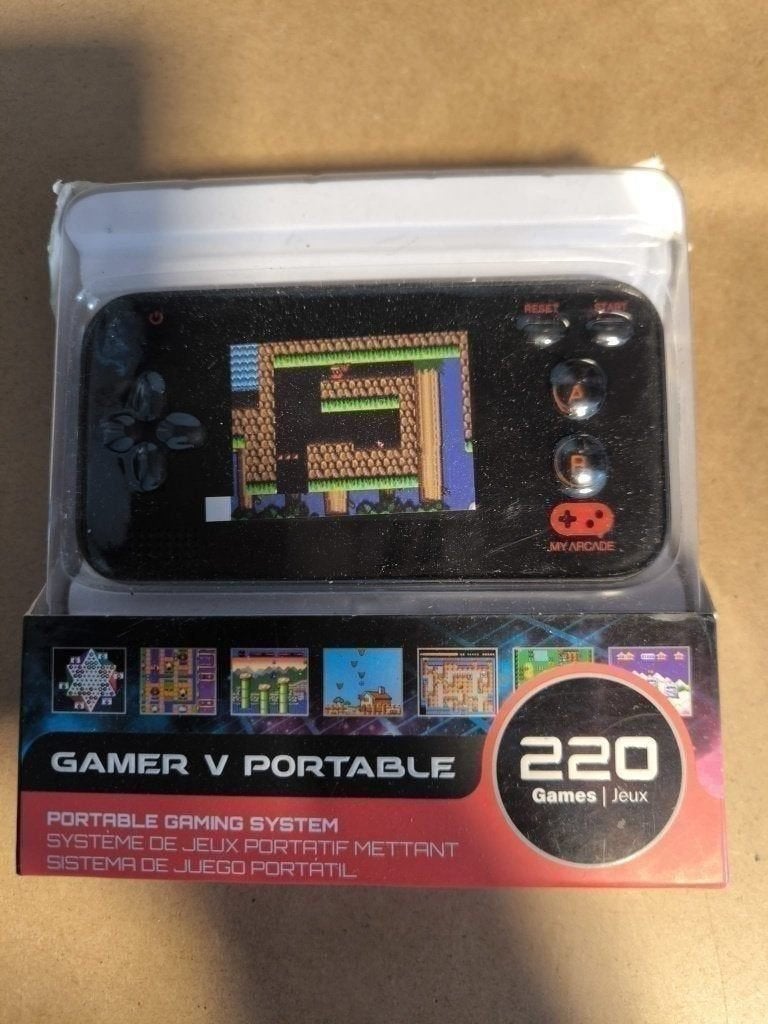 My arcade - Gamer V classic portable gaming console, 1 speler, Ophalen of Verzenden, Nieuw, Vanaf 3 jaar