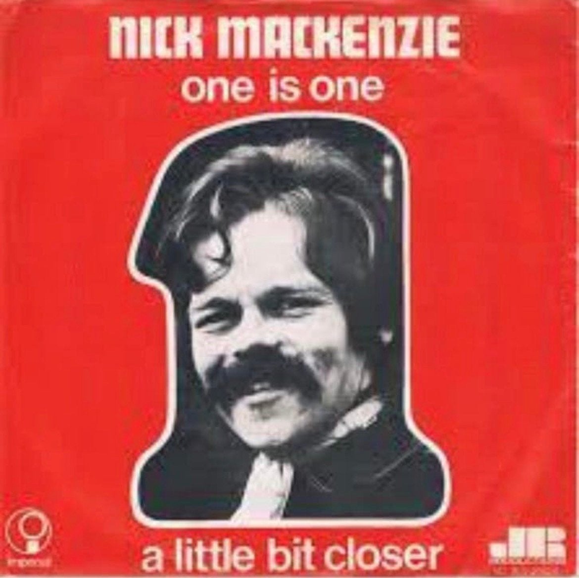 Nick MacKenzie – One Is One / Single 7 / VG/+ / 16-6, Cd's en Dvd's, Vinyl Singles, Ophalen of Verzenden, Zo goed als nieuw, Pop
