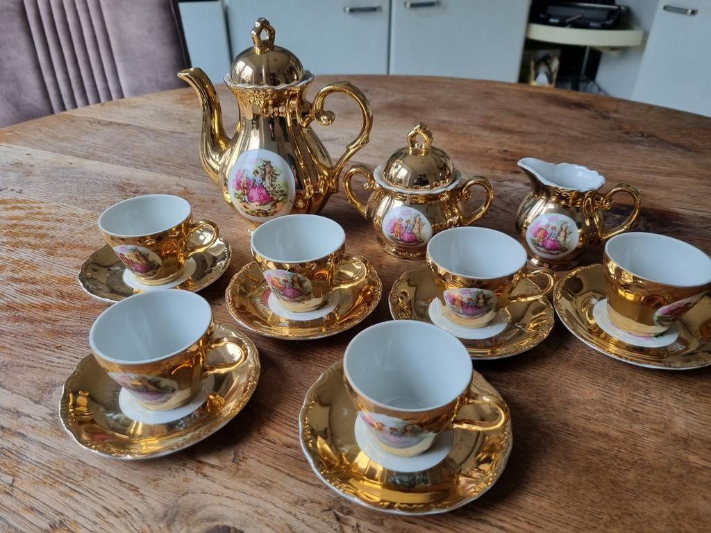 Bavaria thee servies, jaren  50/60. Retro., Ophalen of Verzenden