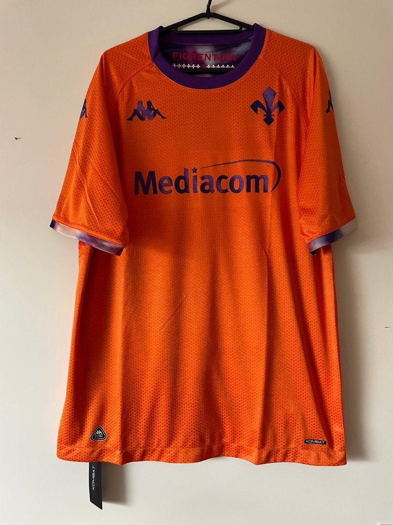 Fiorentina Kappa Voetbalshirt Maat XL Nieuw 25/26 Fourth, Kappa, Verzenden, Oranje, Voetbal