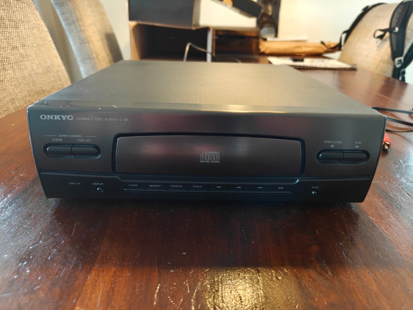 Onkyo C-30 Compact Disc Speler - Vintage Audio, Audio, Tv en Foto, Cd-spelers, Ophalen of Verzenden, Overige merken
