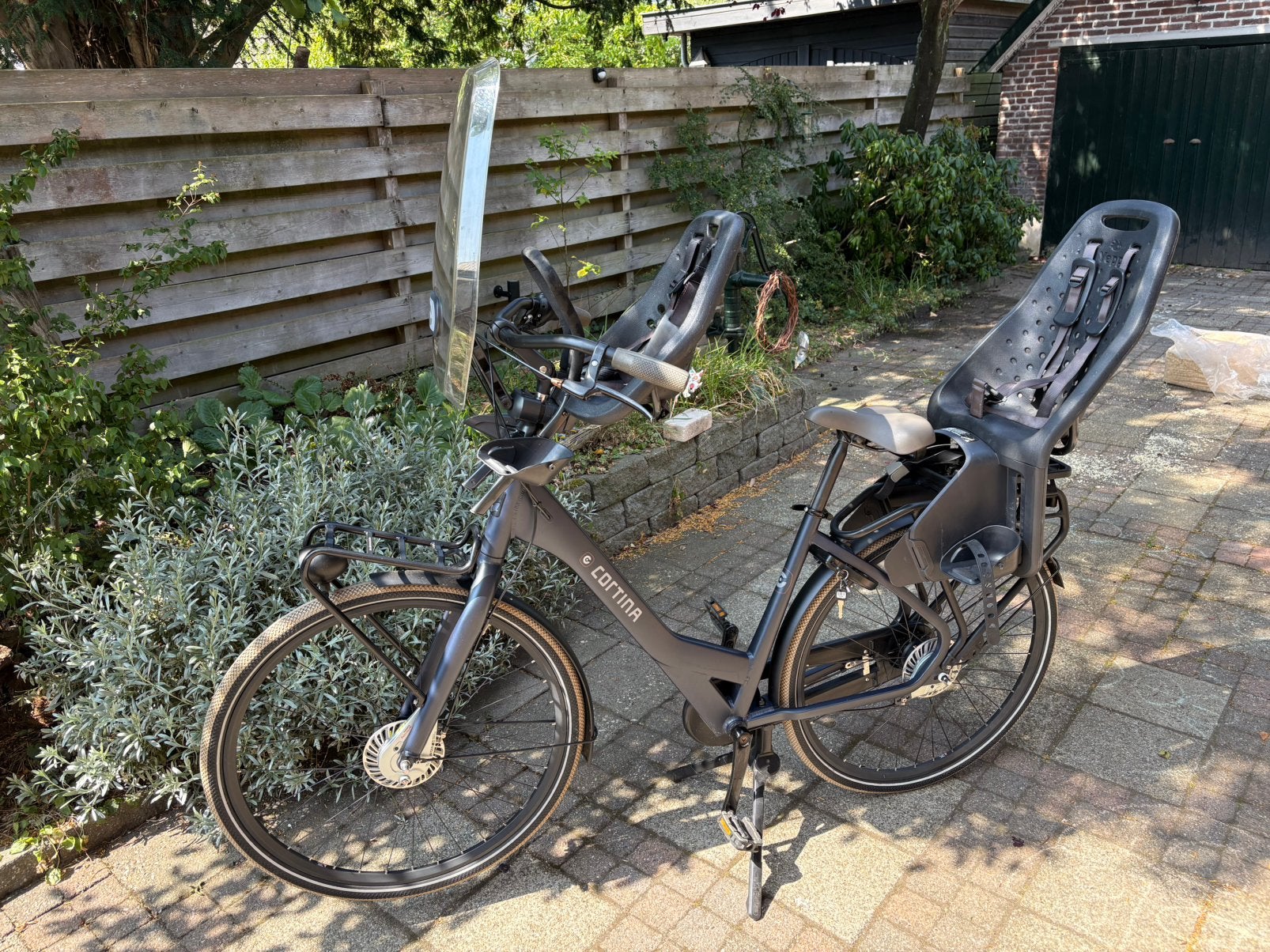Cortina Common Family moederfiets D50, 2 zitjes, Versnellingen, 56 cm of meer, Zo goed als nieuw