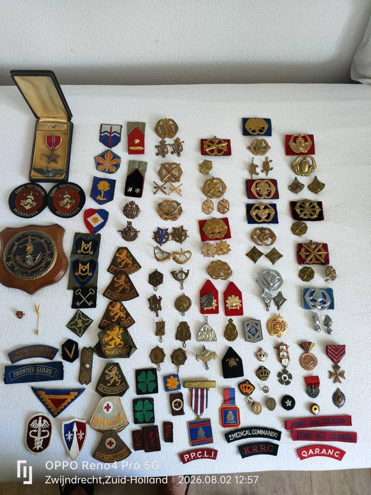 militaria diverse, Verzenden, Landmacht, Overige gebieden, Overige typen
