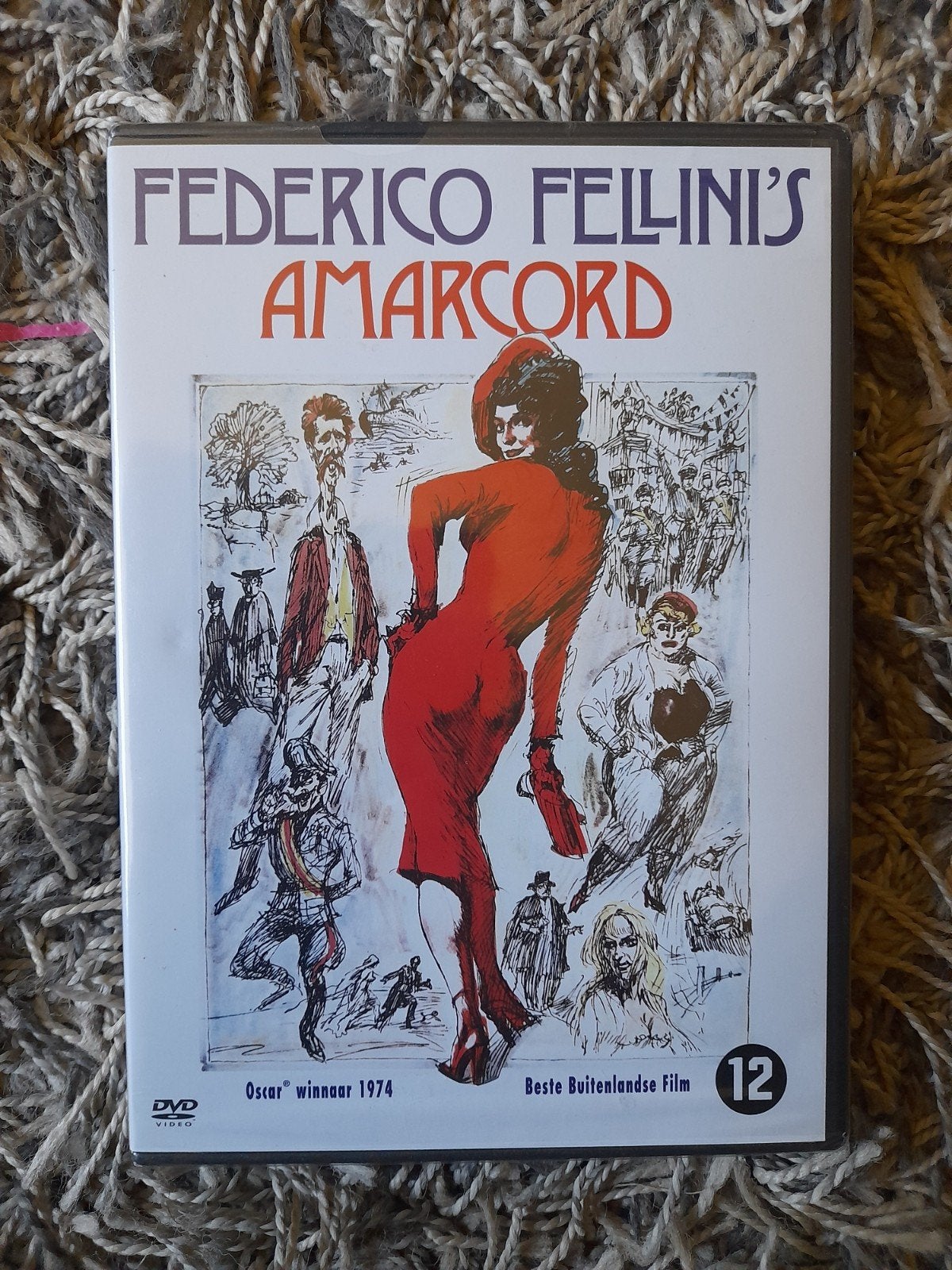 dvd fedrico fellini,s amarcord, Vanaf 12 jaar, Ophalen of Verzenden, Nieuw in verpakking, Spaans