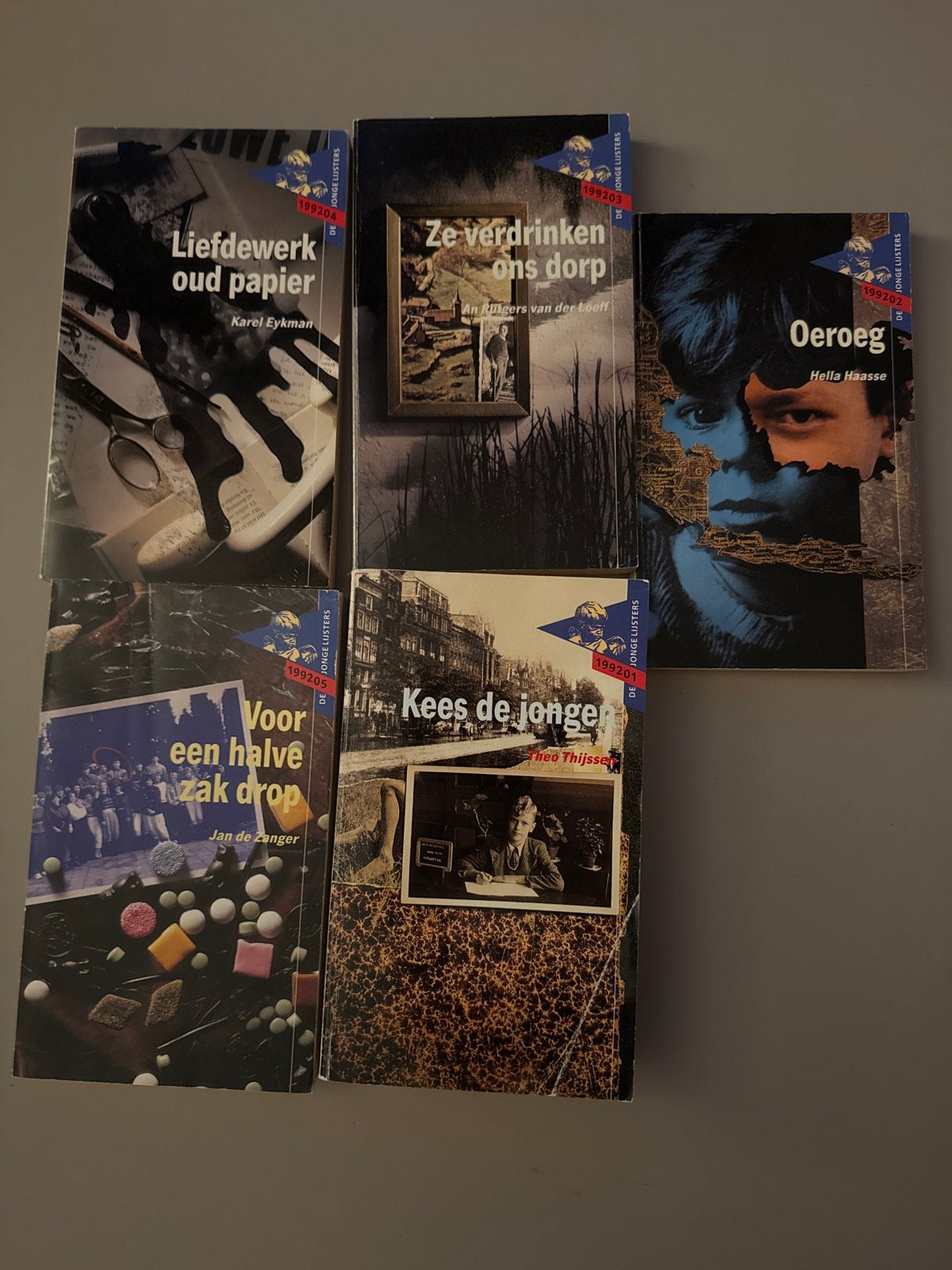 5x De Jonge Lusters Boeken: Fictie Collectie, Ophalen of Verzenden, Gelezen, Fictie