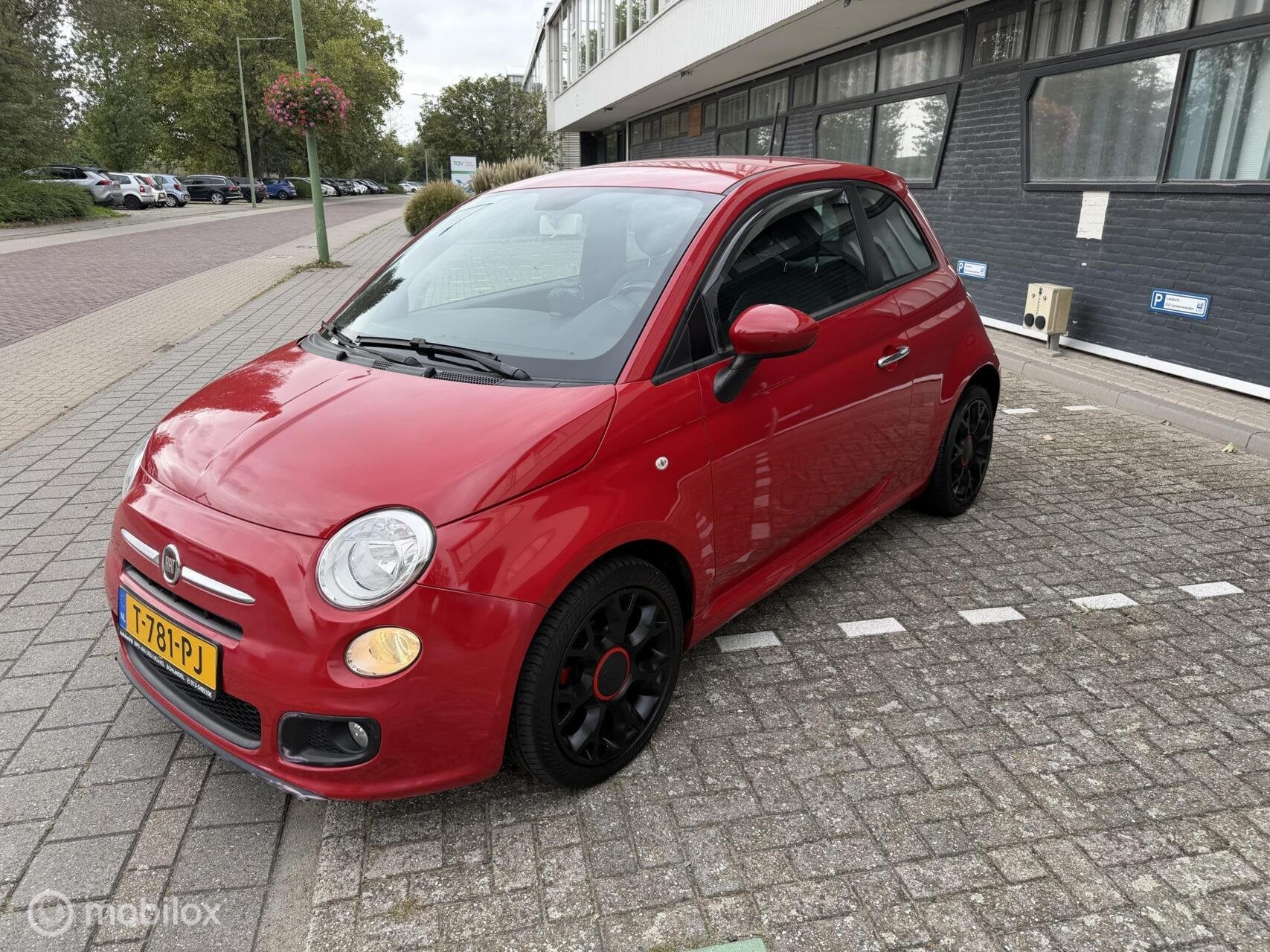 Fiat 500 1.2 Lounge Airco|500S|Elek.Pakket, Auto's, 4 cilinders, 840 kg, Leder, Bedrijf