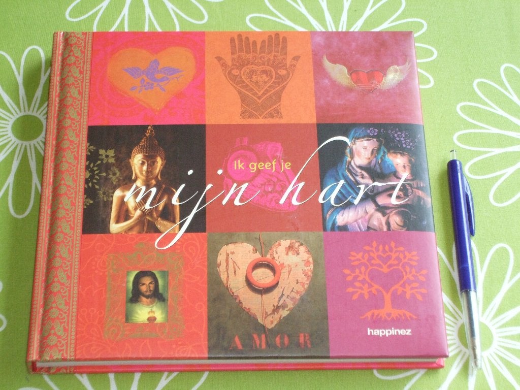 Ik geef je mijn hart - happinez, Boeken, Ophalen of Verzenden, Zo goed als nieuw, Spiritualiteit algemeen, Overige typen
