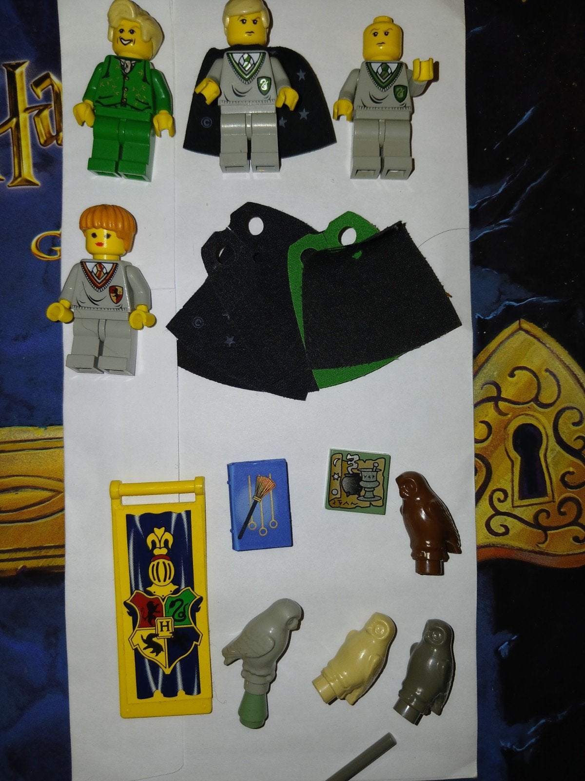 Lego Harry Potter minifiguren en accessoires, Ophalen of Verzenden, Gebruikt, Overige merken