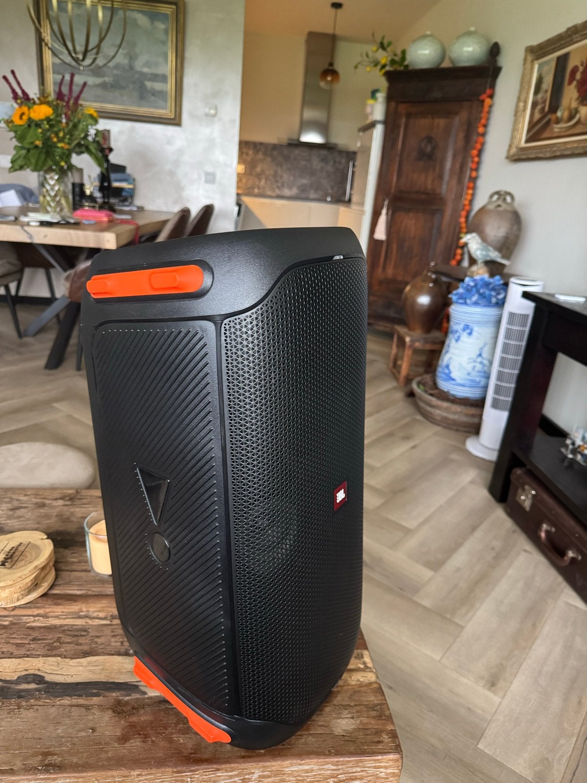 JBL Partybox 110 - Krachtige Party Speaker met Lichteffecten, Audio, Tv en Foto, 150 watt of meer, JBL, Party speaker, Ophalen of Verzenden