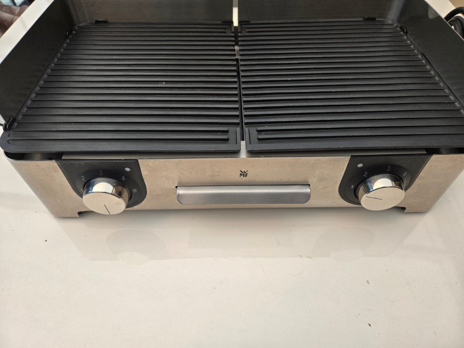 WMF Lono Master Grill - Elektrische Tafelgrill, Ophalen of Verzenden, Uitneembare platen, Gebruikt