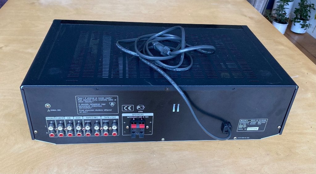 Sony TA-FE230 Versterker met Mission Luidsprekers, Ophalen, Gebruikt, Sony, Minder dan 60 watt