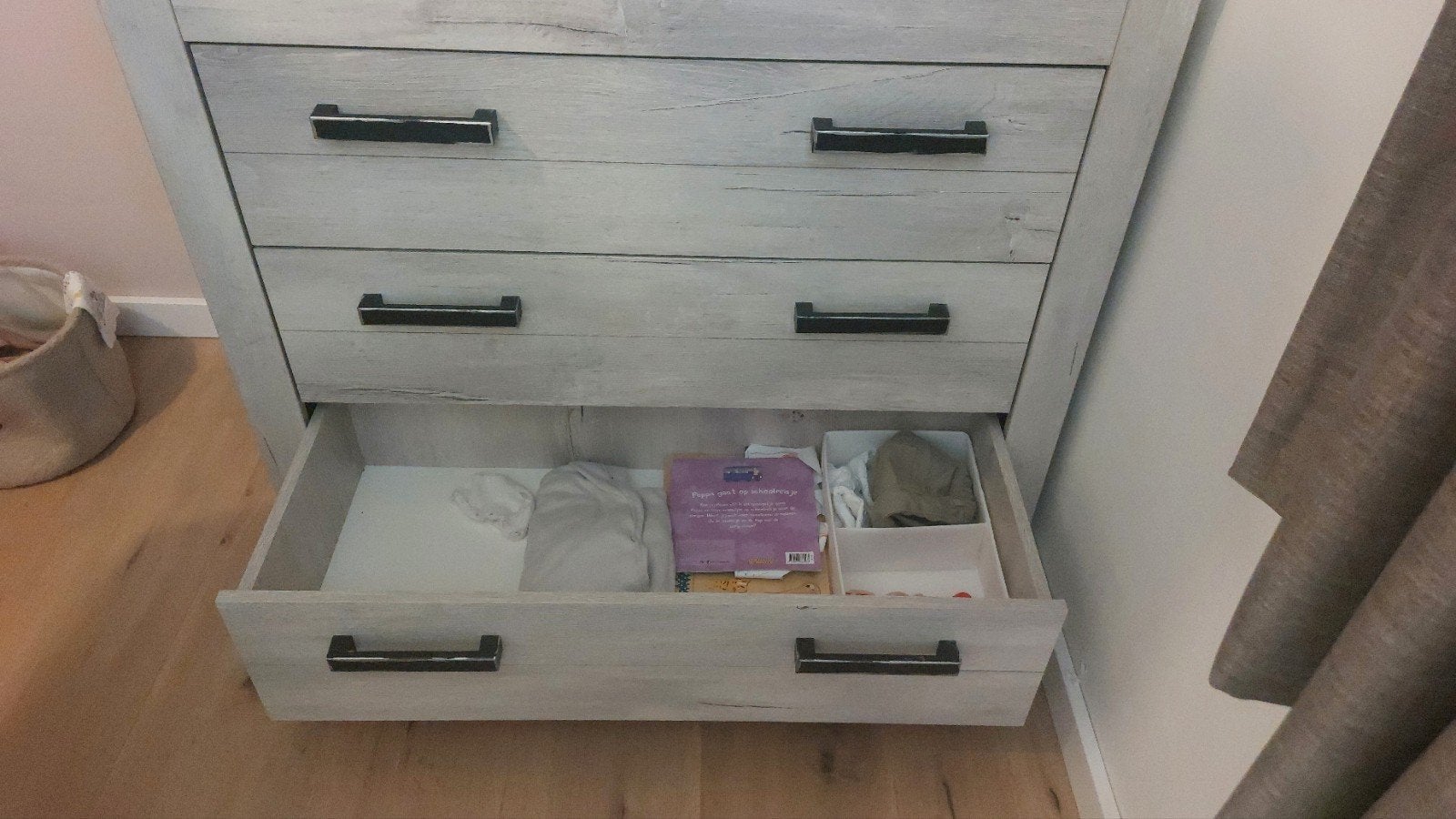 Commode Kidsmill, Ophalen