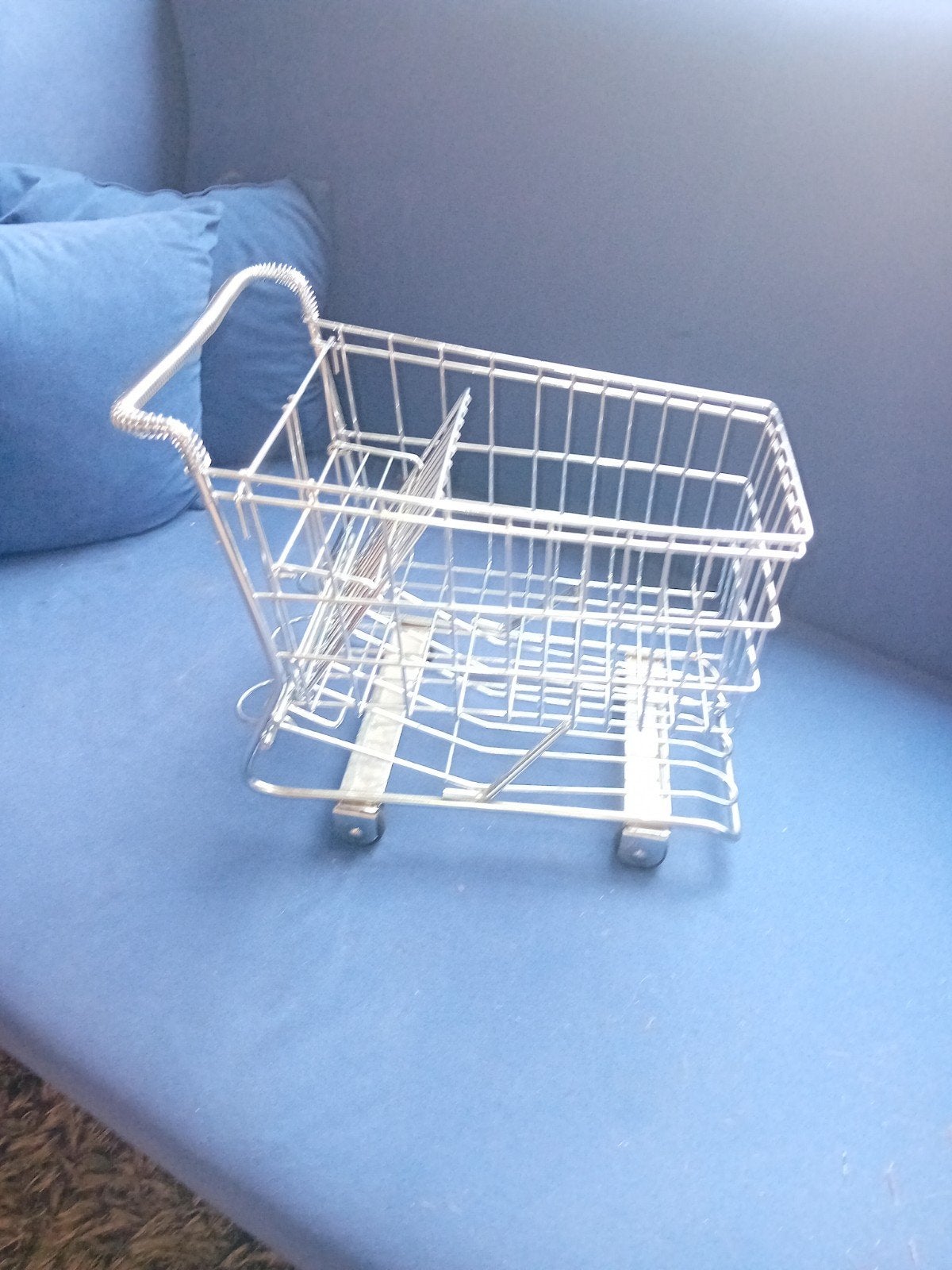 Leuke mini winkelwagen winkelkarretje, Ophalen of Verzenden