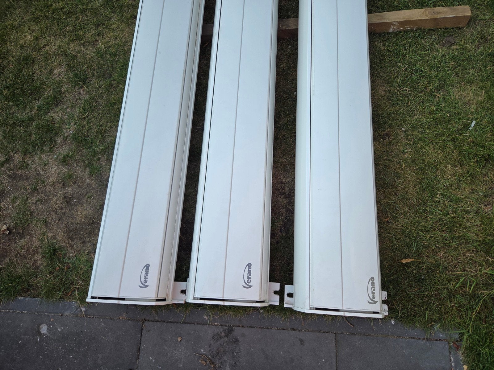 zonnescherm 12 METER!!!! Elektrisch Verano NIEUWSTAAT luifel, Tuin en Terras, Zonneschermen, 450 cm of meer, Elektrisch, Ophalen of Verzenden