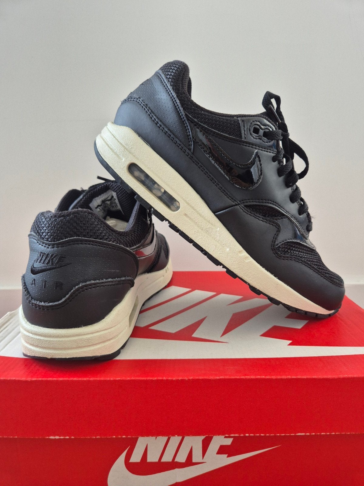 Nike air Max 1 "Stealth" maat 41, Zwart, Ophalen of Verzenden, Nike air max, Sneakers of Gympen