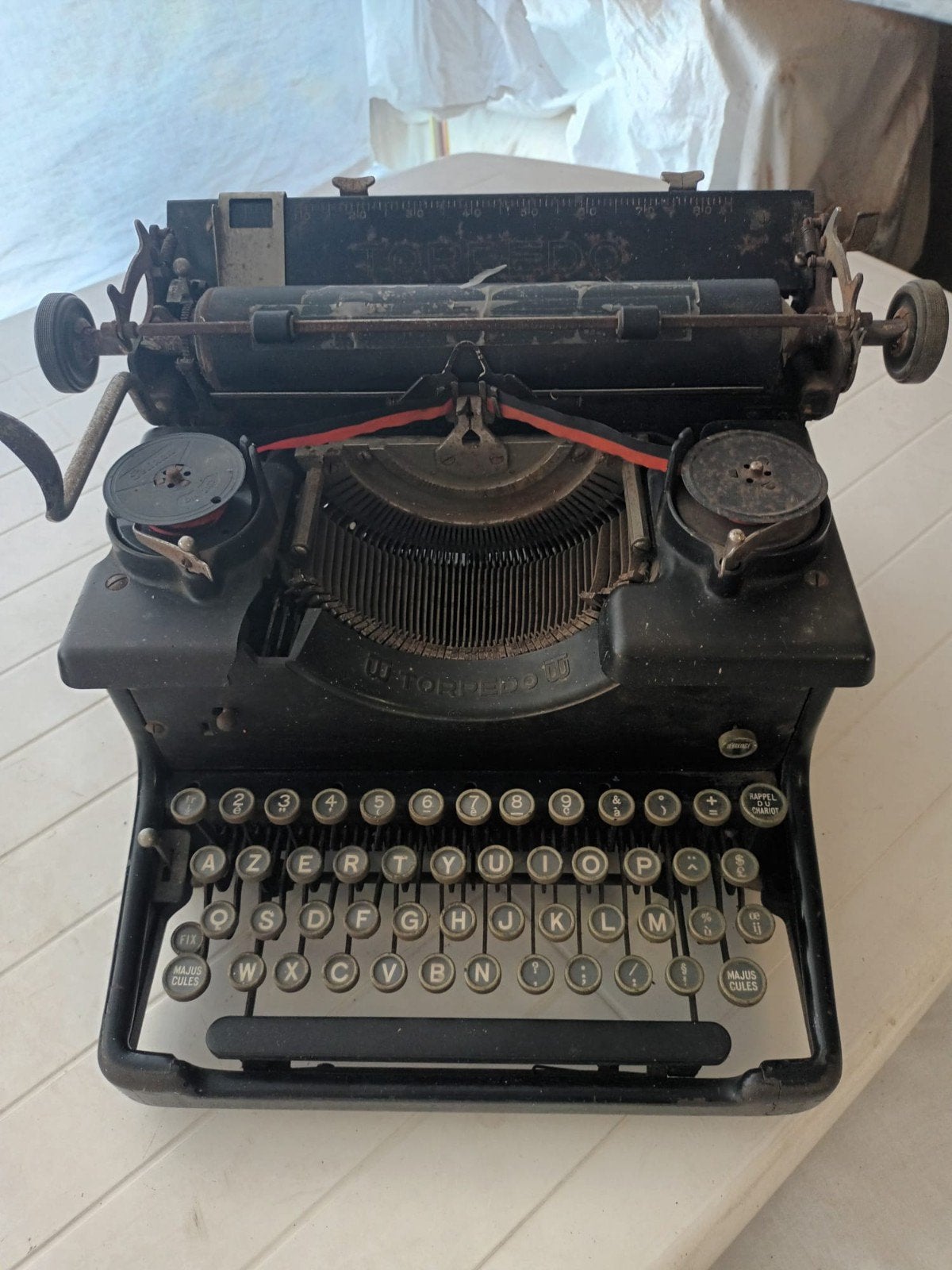 antieke typemachine, Ophalen of Verzenden
