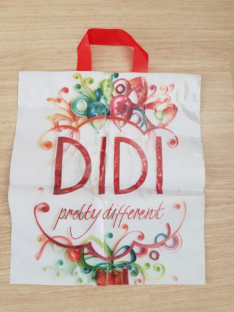 Vintage didi plastic tas, Ophalen of Verzenden