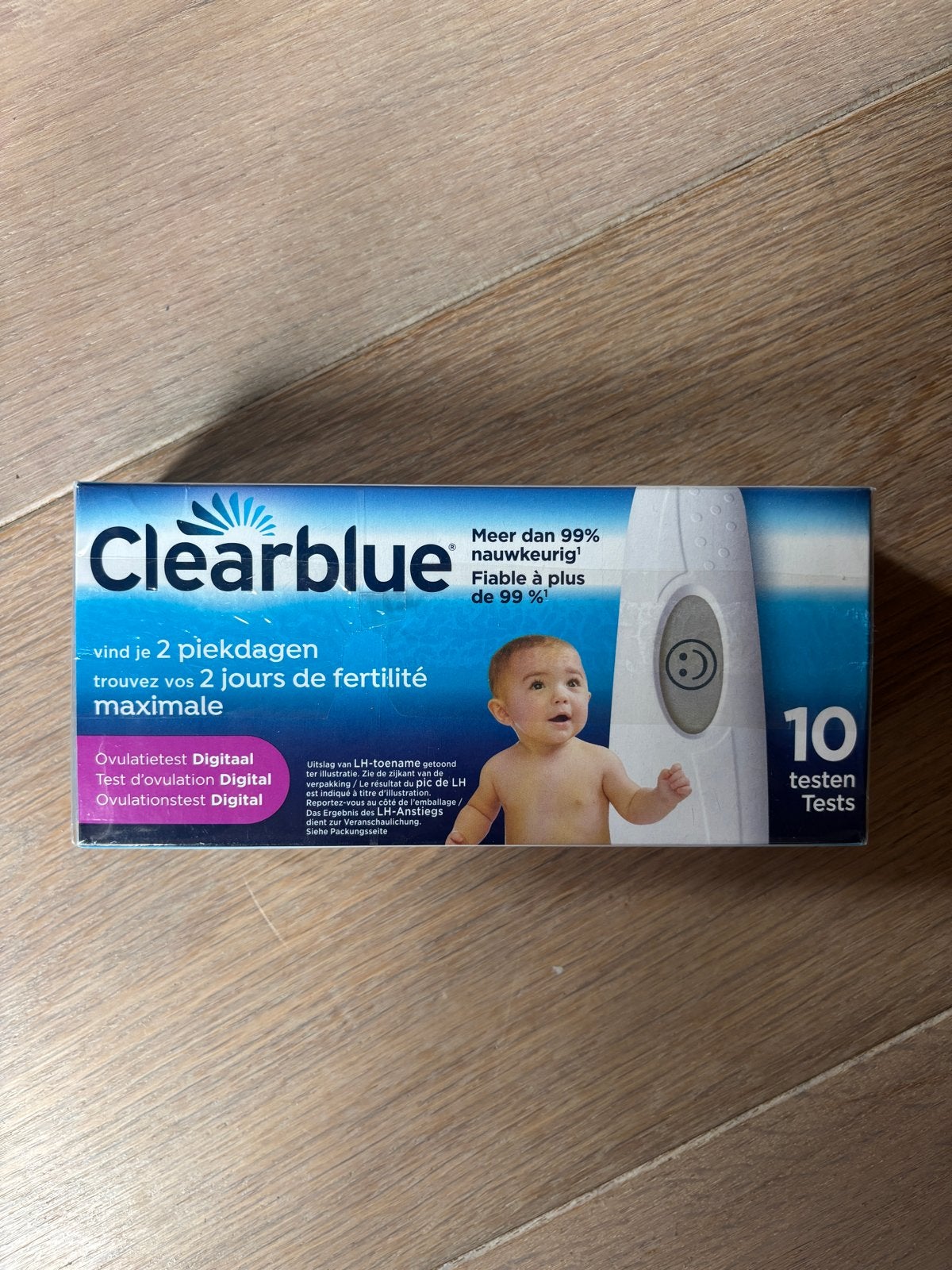 Clearblue Digitale Ovulatietesten - 10 stuks - Nieuw, Ophalen of Verzenden, Nieuw