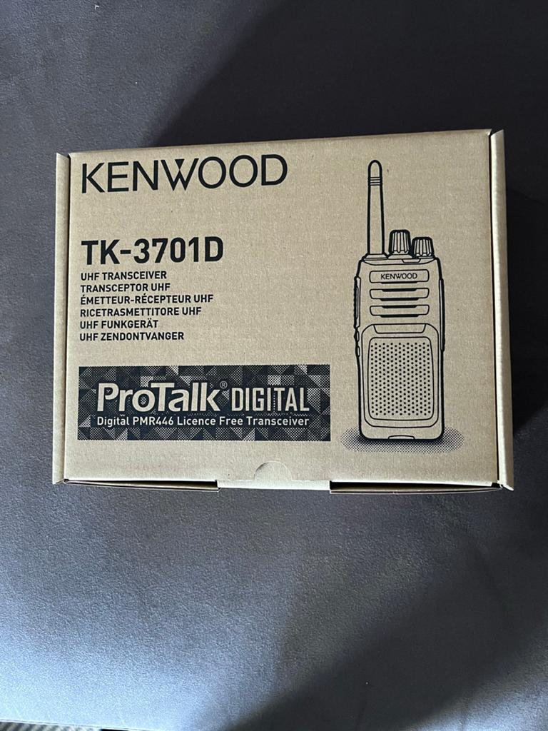 Kenwood TK-3701D ProTalk Digitale Portofoons UHF, Ophalen of Verzenden, Nieuw, 5 tot 15 km, Portofoon of Walkie-talkie