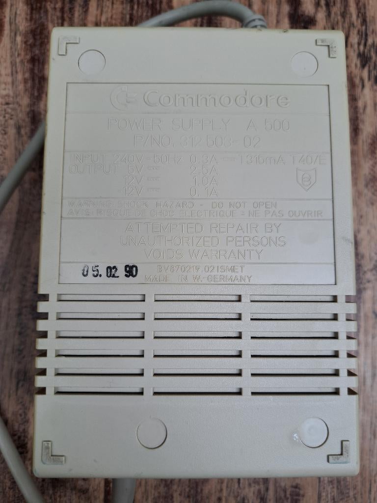 vintage voeding voor Commodore A500 computer, Ophalen of Verzenden, Commodore