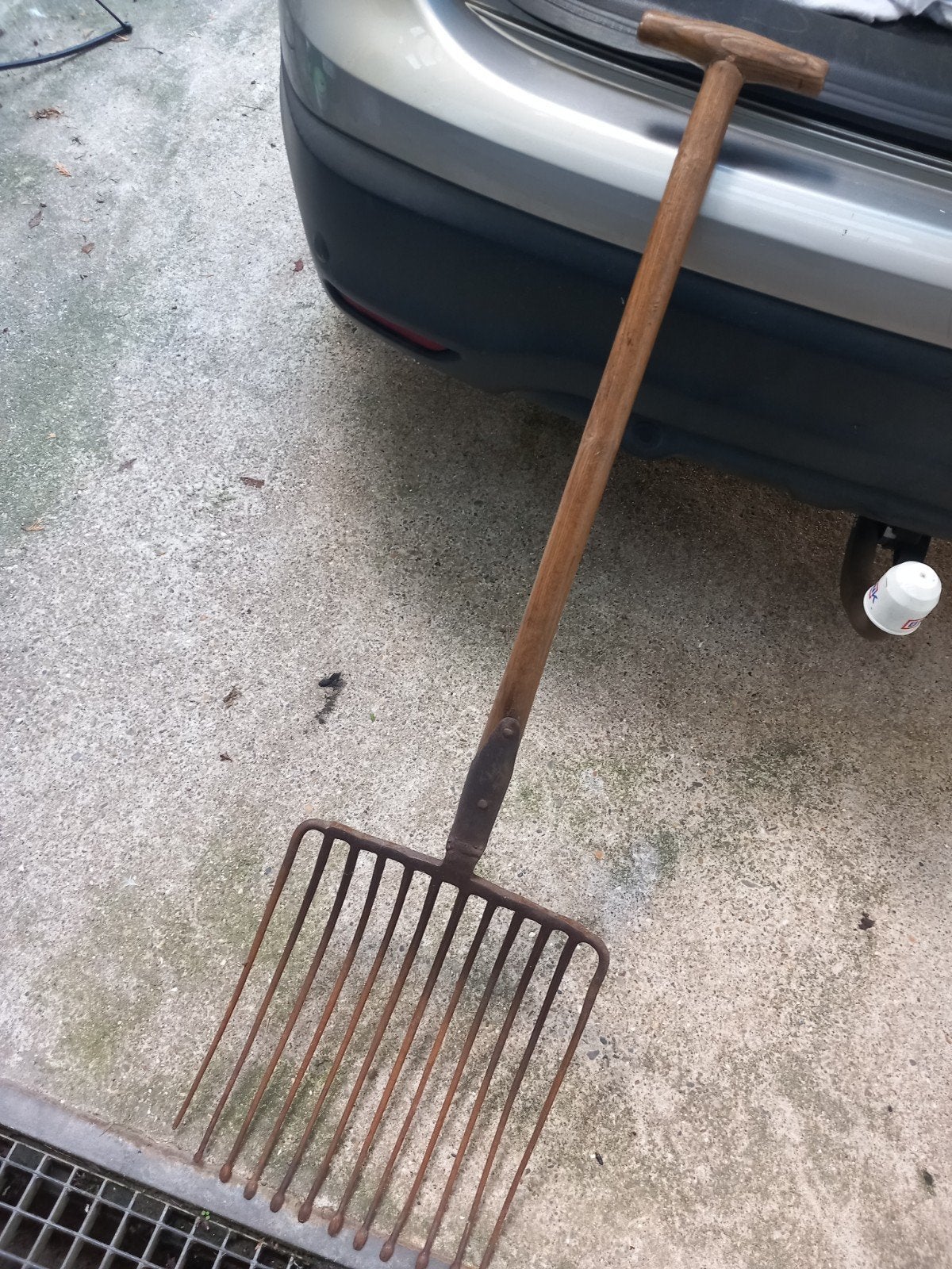 Robuuste aardappelvork - Ideaal voor tuin en landbouw, Ophalen, Gebruikt, Vork, Onbekend