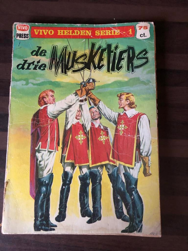 De Drie Musketiers - Alexander Dumas, Boeken, Romans, Gelezen, Nederland, Ophalen