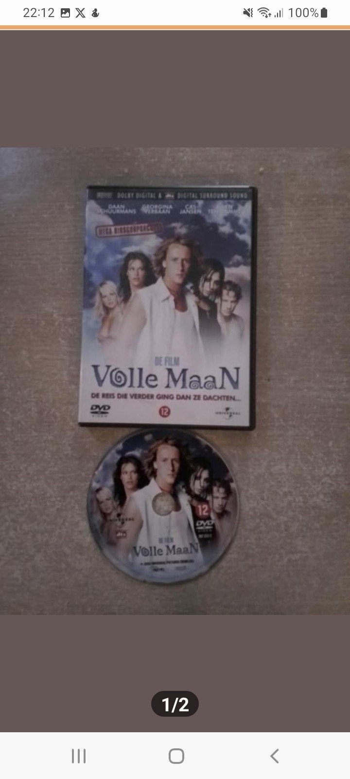 Film Volle Maan (Daan Schuurmans) veel films van 1euro, Vanaf 12 jaar, Ophalen of Verzenden, Drama, Film