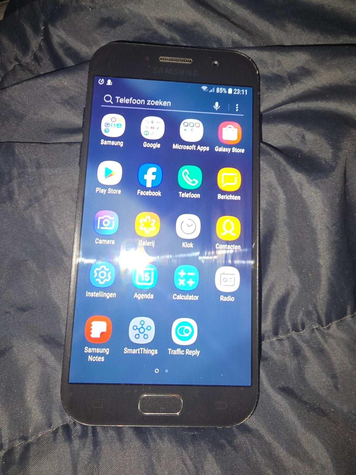 Samsung A5 (2017), Telecommunicatie, Zwart, 32 GB, Ophalen of Verzenden, Zo goed als nieuw
