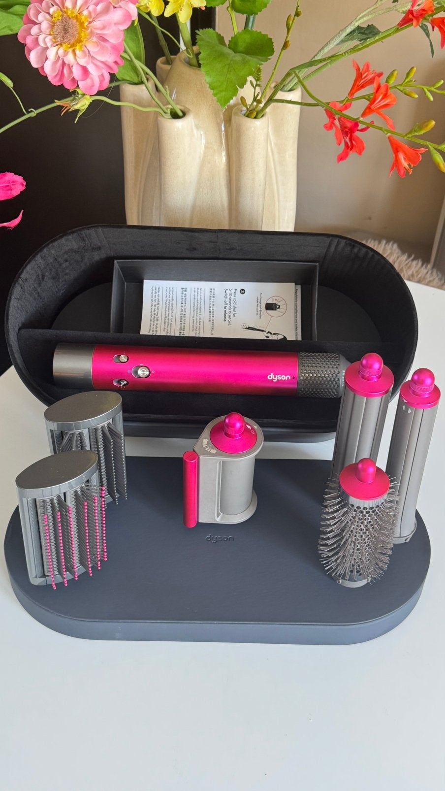Dyson Airwrap Complete Long nieuw., Sieraden, Tassen en Uiterlijk, Ophalen of Verzenden, Zo goed als nieuw, Föhn of Haardroger