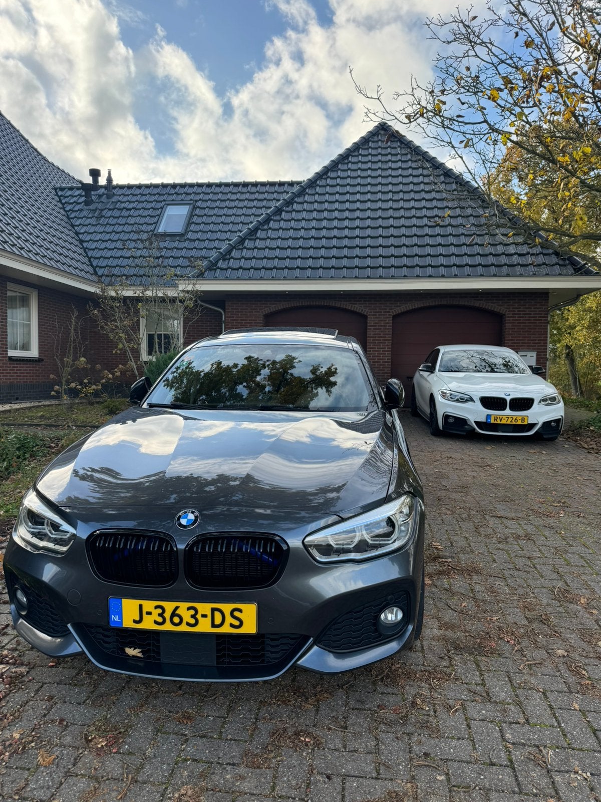 BMW 1-Serie M 2.0 125D 5DR AUT 2015 Grijs, Auto's, BMW, Achterwielaandrijving, 1995 cc, Zwart, 4 cilinders