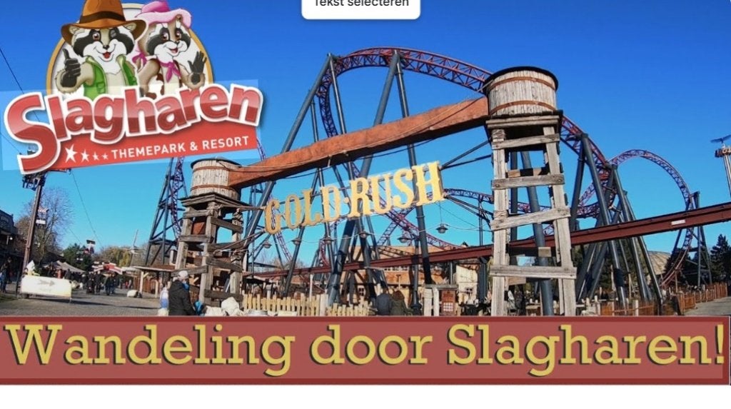 Vier tickets Attractiepark Slagharen, Drie personen of meer, Ticket of Toegangskaart