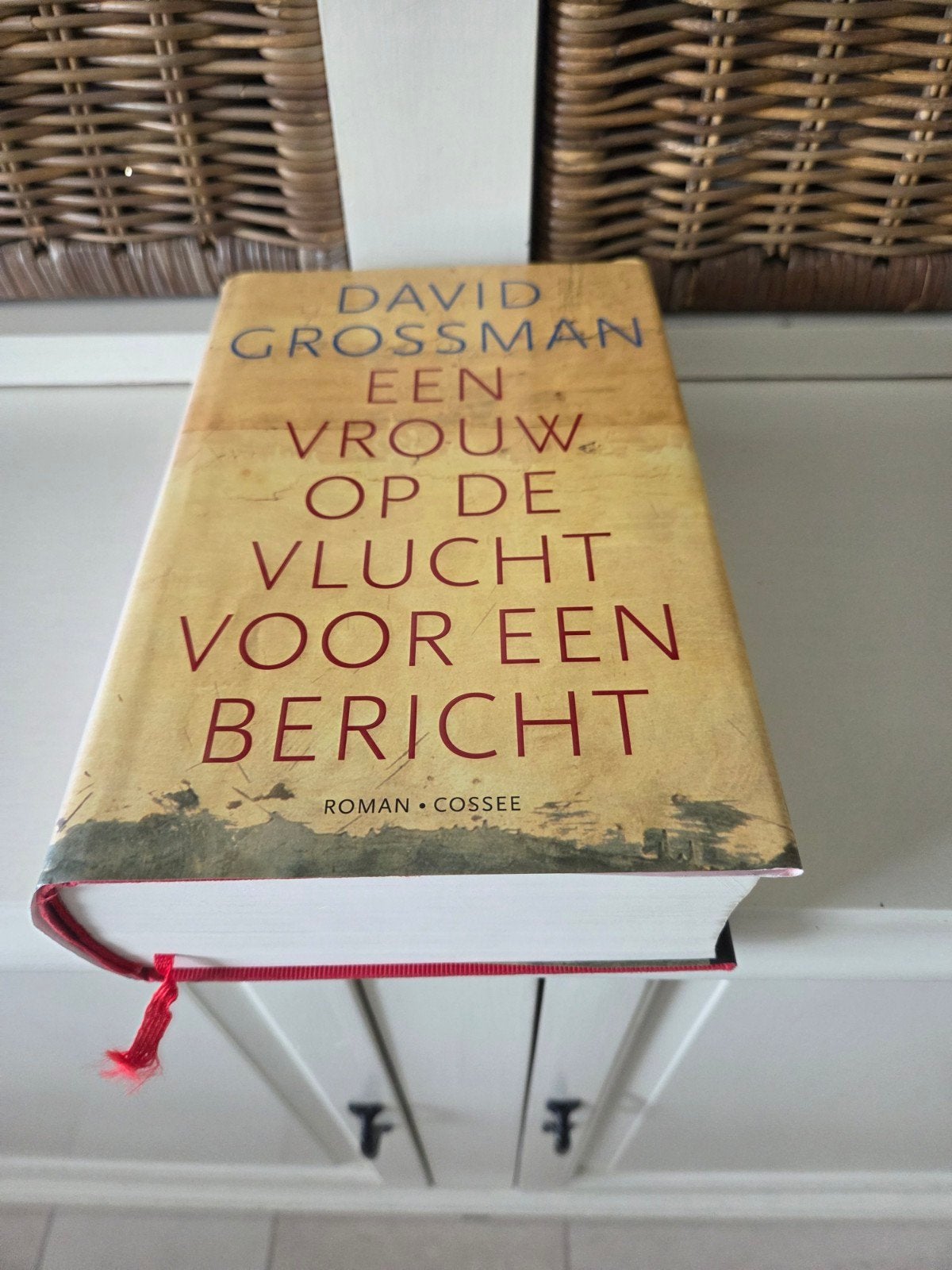David Grossman - Een vrouw op de vlucht voor een bericht, Boeken, Ophalen of Verzenden, Gelezen, David Grossman