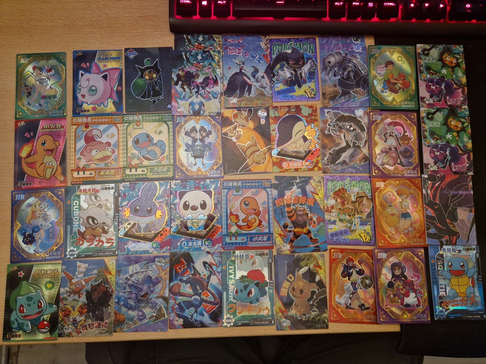 Baby eiff pokemon., Verzenden, Zo goed als nieuw, Meerdere kaarten, Foil