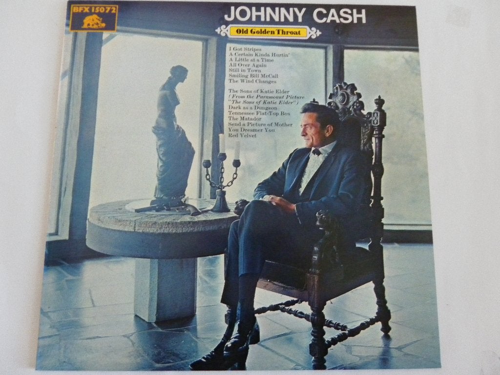 LP Johnny Cash - Old Golden Throat, Ophalen of Verzenden, 1980 - 1989, Zo goed als nieuw, 12 inch