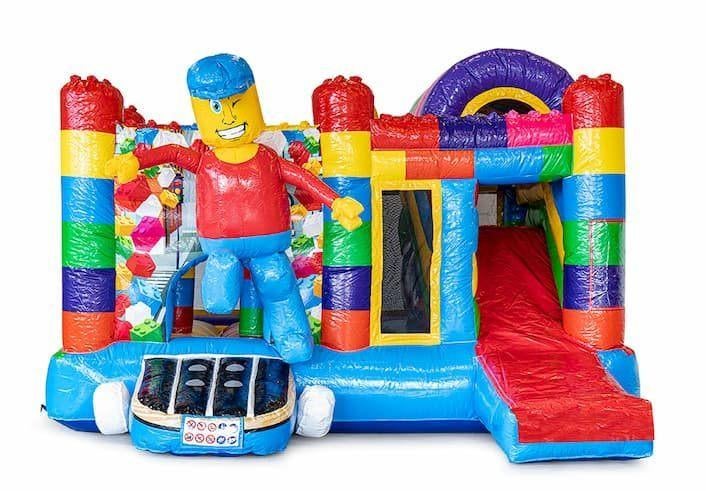 TE HUUR: populair multiplay springkussen!