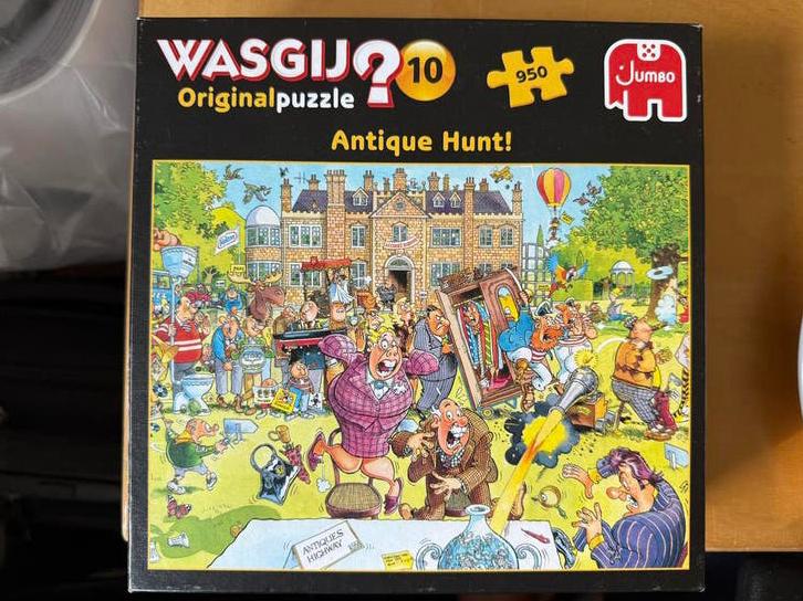 Wasgij Original 10 - Antiekjacht (950 stukjes), Ophalen, 500 t/m 1500 stukjes, Zo goed als nieuw, Legpuzzel