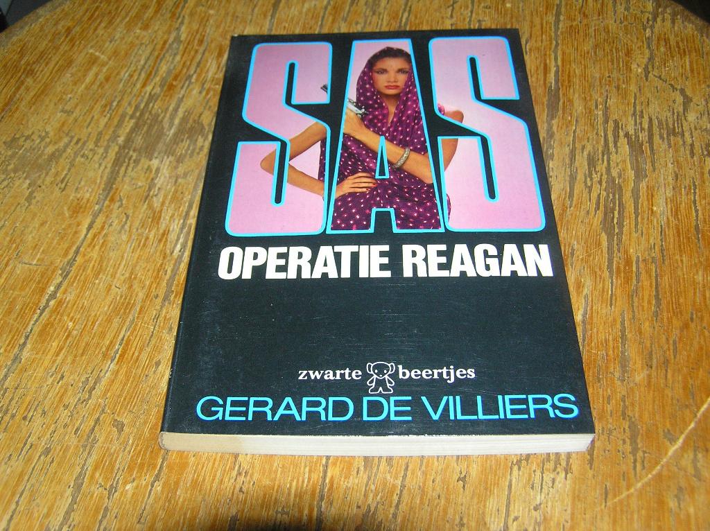 Operatie Reagan | SAS - Gérard de Villiers, Boeken, Ophalen of Verzenden, Zo goed als nieuw, Gérard de Villiers