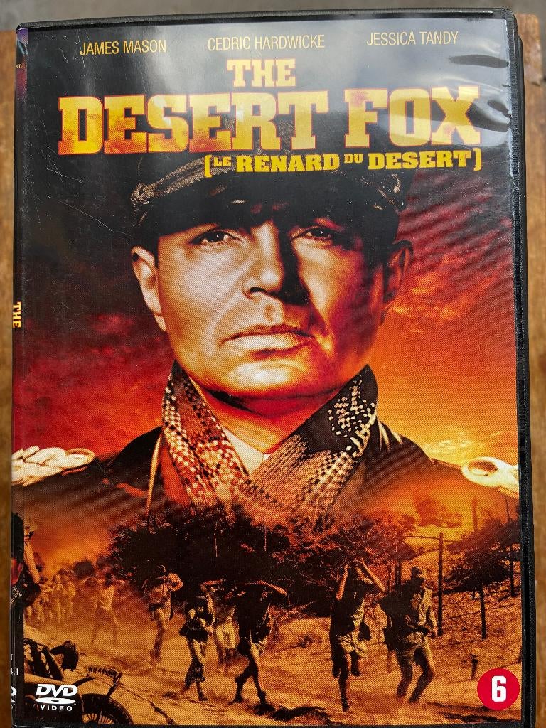 the Desert Fox DVD (oorlog, drama) Erwin Rommel, Vanaf 12 jaar, Ophalen of Verzenden, Zo goed als nieuw, Oorlog