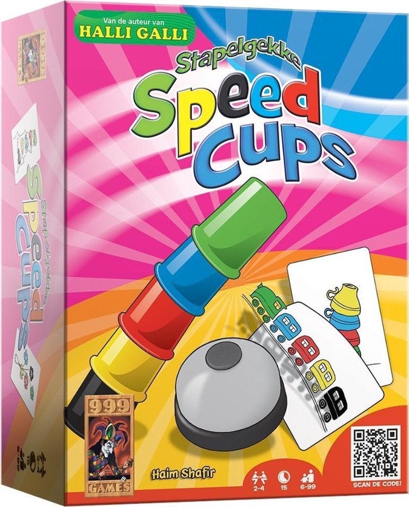 Speed Cups spel, Ophalen of Verzenden, Zo goed als nieuw